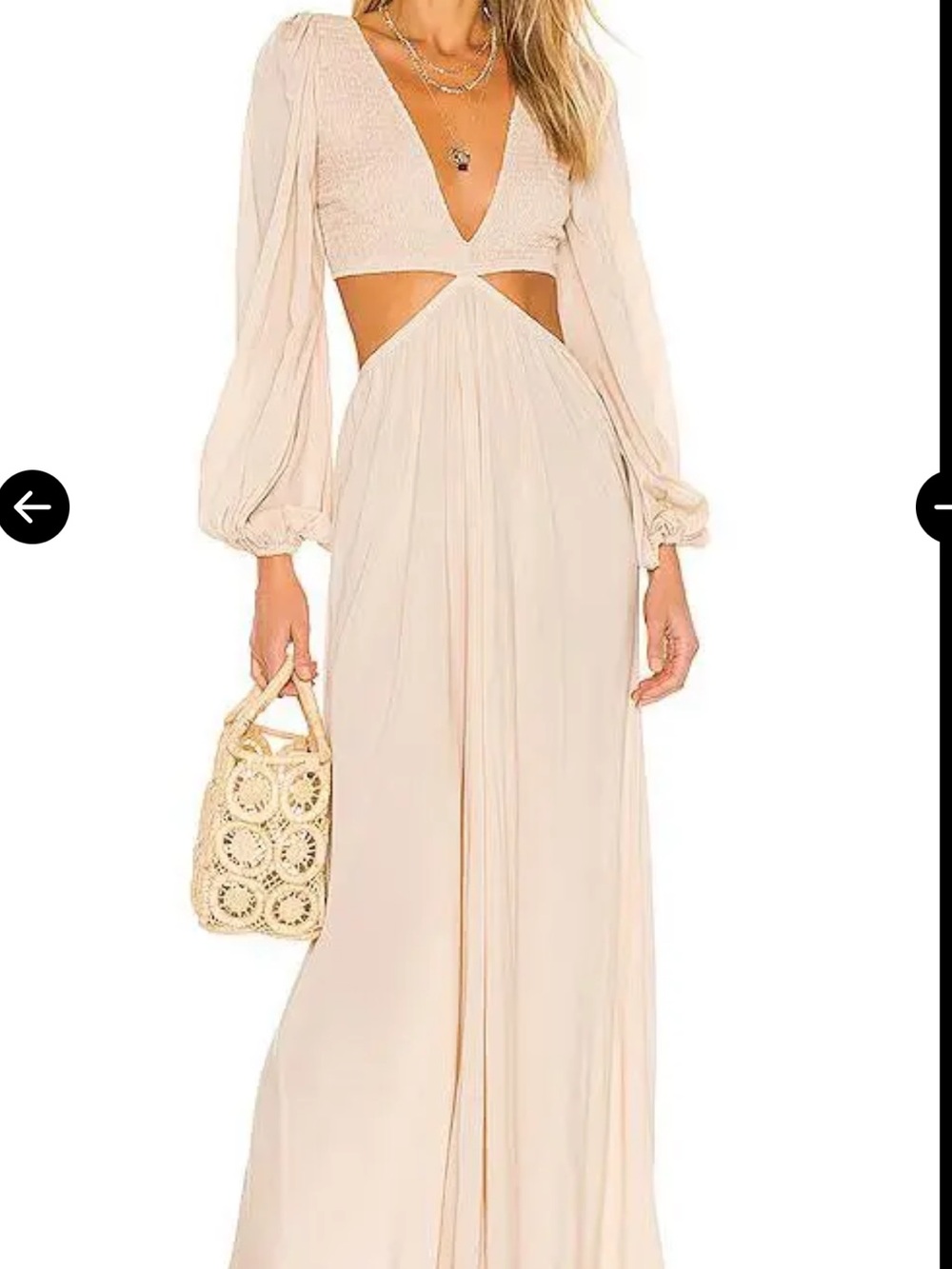 Indah Julie maxi dress NWT *flawed*